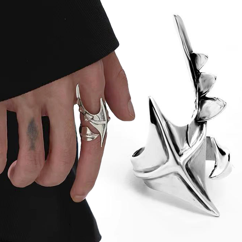 Street Fashion Rings - Cyberpunk Alien Irregular Ring Unisex Hip-hop