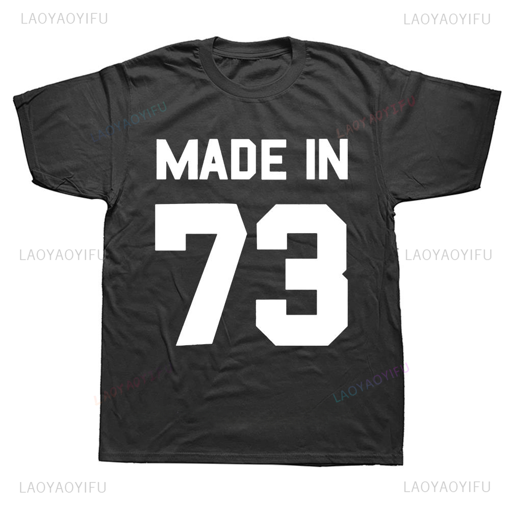 Hot Sale Made in 73 Graphic Cl - Street Fashion Hip Hop review and price