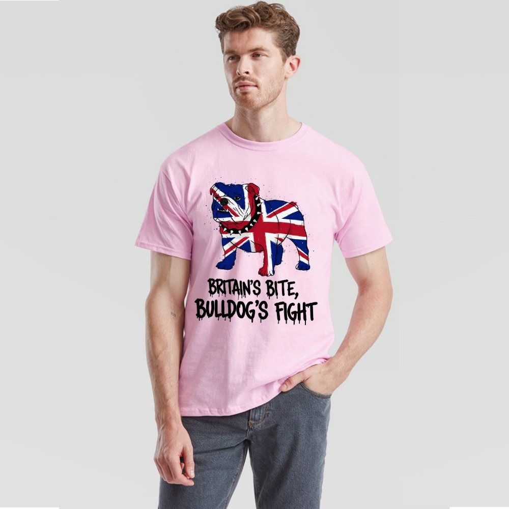 Union Jack Bulldog T-Shirt Bri - Street Fashion Uk review and price