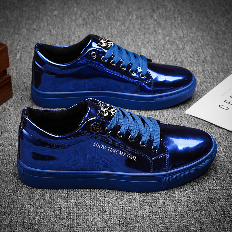 Luxury Men Casual Sneakers Blu - Street Fashion Walk review and price