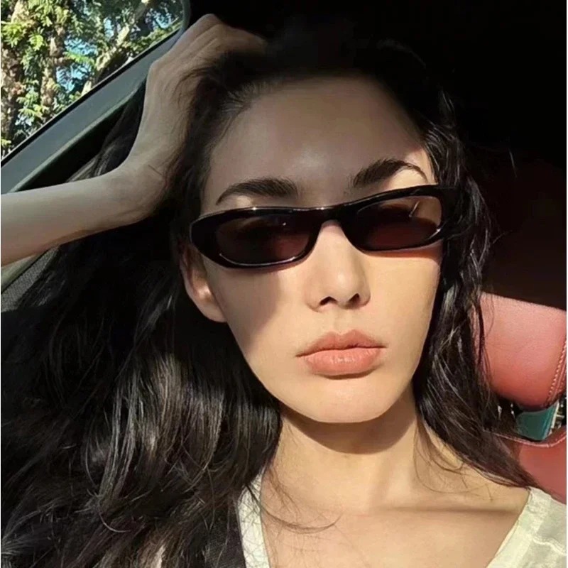 New Retro Oval Frame Sunglasse - Street Fashion Shoot review and price