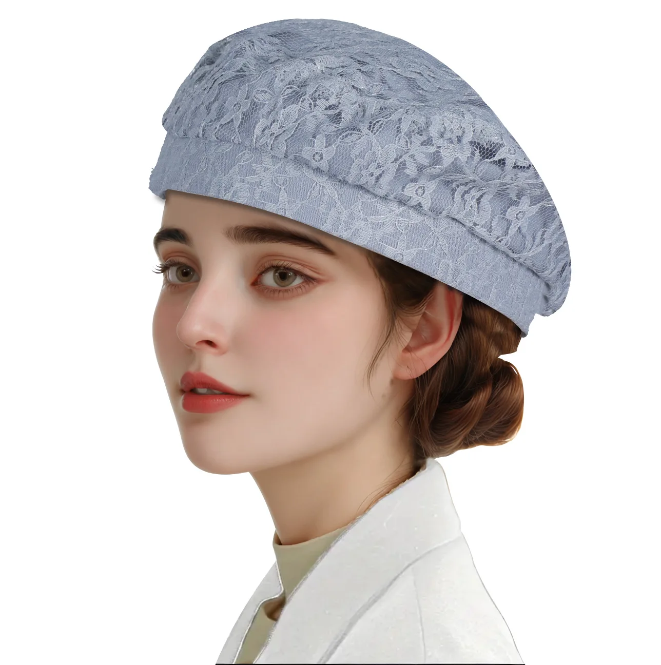 Lace Beret Ladies Summer Stree - Street Fashion Shoot review and price