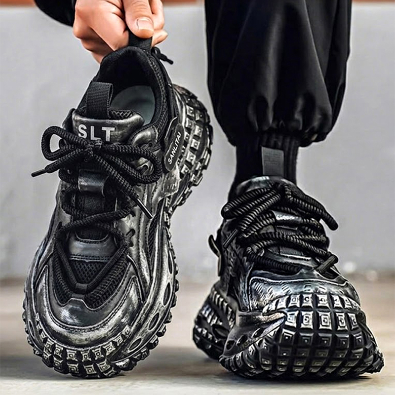 Big Size Men Mesh Chunky Dad S - Street Fashion Walk review and price