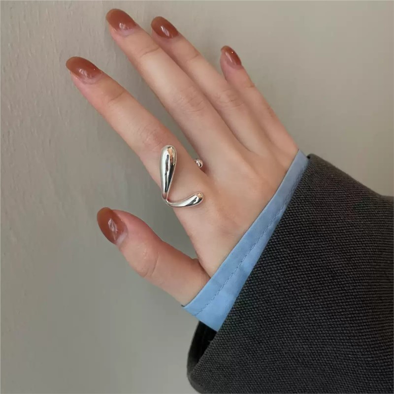 PANJBJ 925 Sterling Silver Irr - Street Fashion Rings review and price
