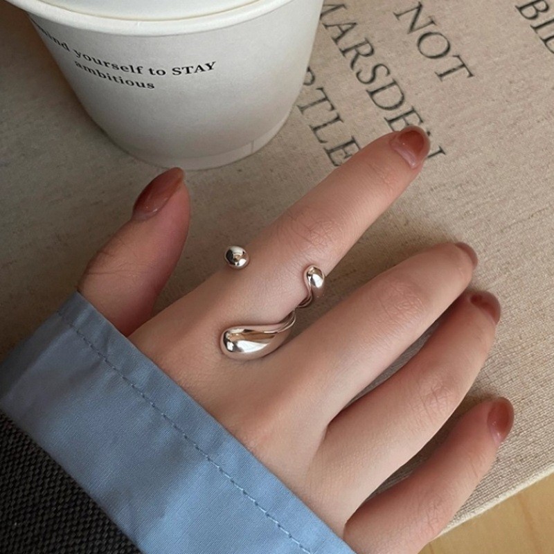 PANJBJ 925 Sterling Silver Irr - Street Fashion Rings review and price