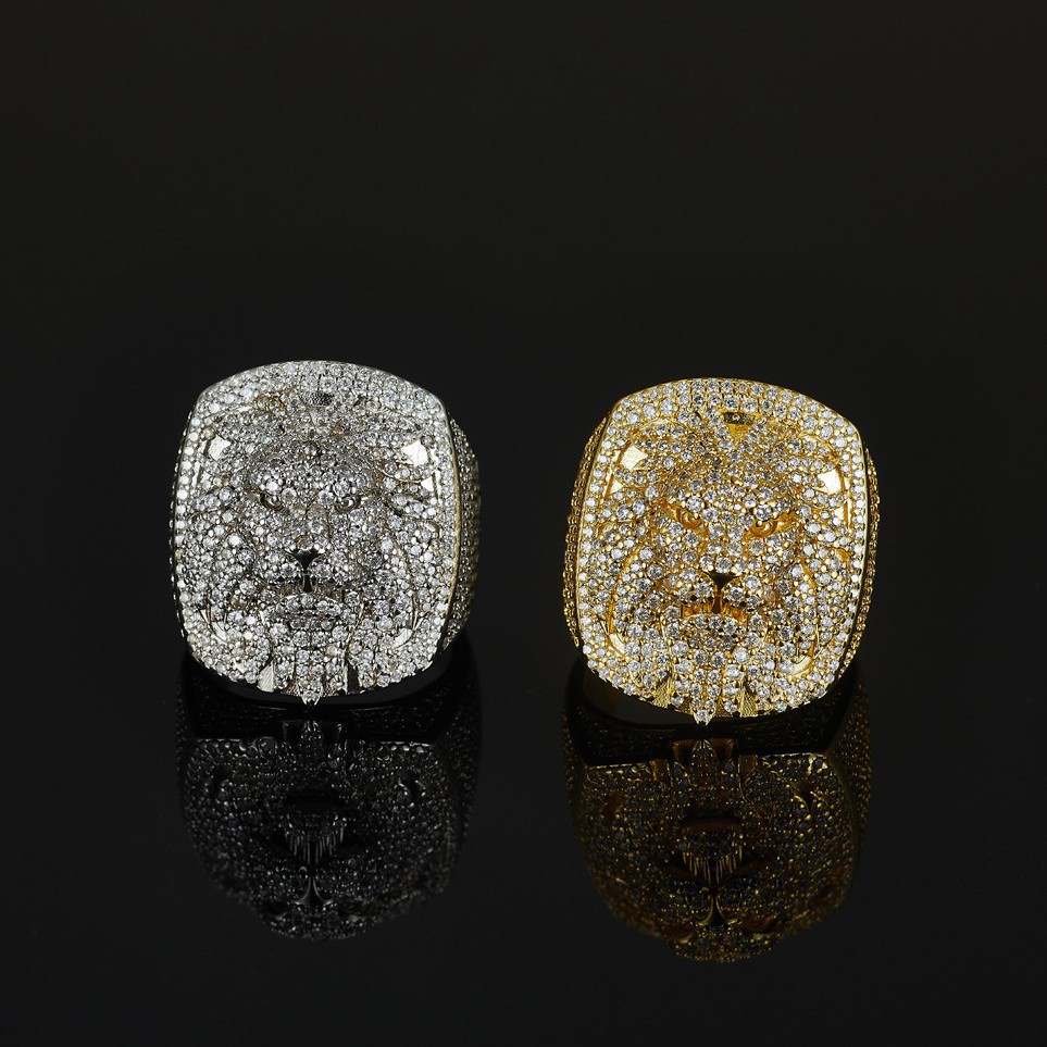 D Color Full Moissanite Diamon - Street Fashion Rings review and price