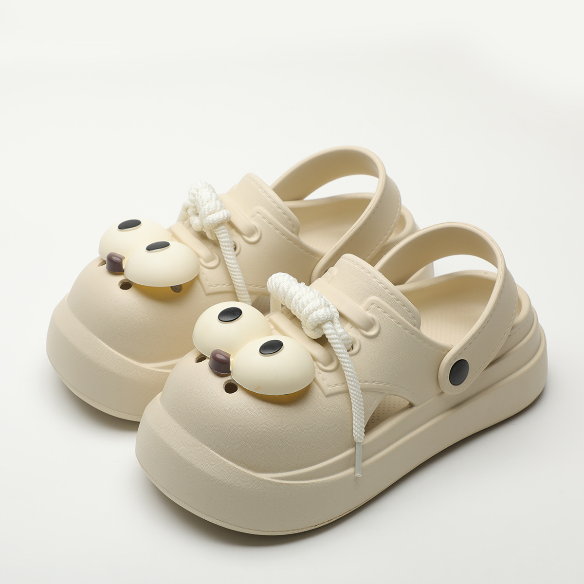 Cute DIY Big Eyes Fashion Clog - Street Fashion Walking review and price