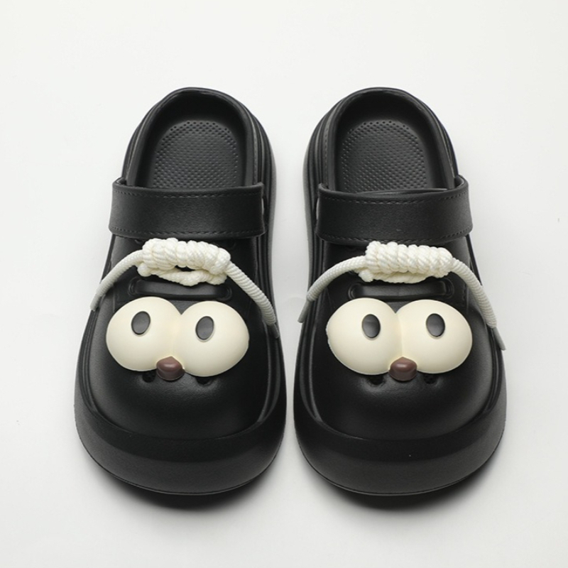 Cute DIY Big Eyes Fashion Clog - Street Fashion Walking review and price