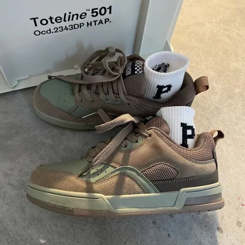 Fashion Vintage Sneakers Men A - Street Fashion Walking review and price