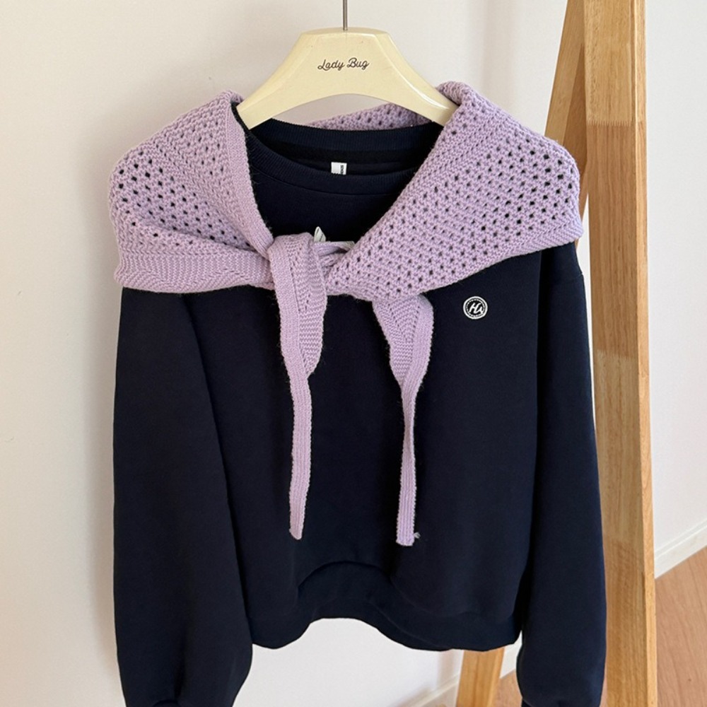 Hollow Out Knitted Triangle Sc - Street Fashion Shoot review and price