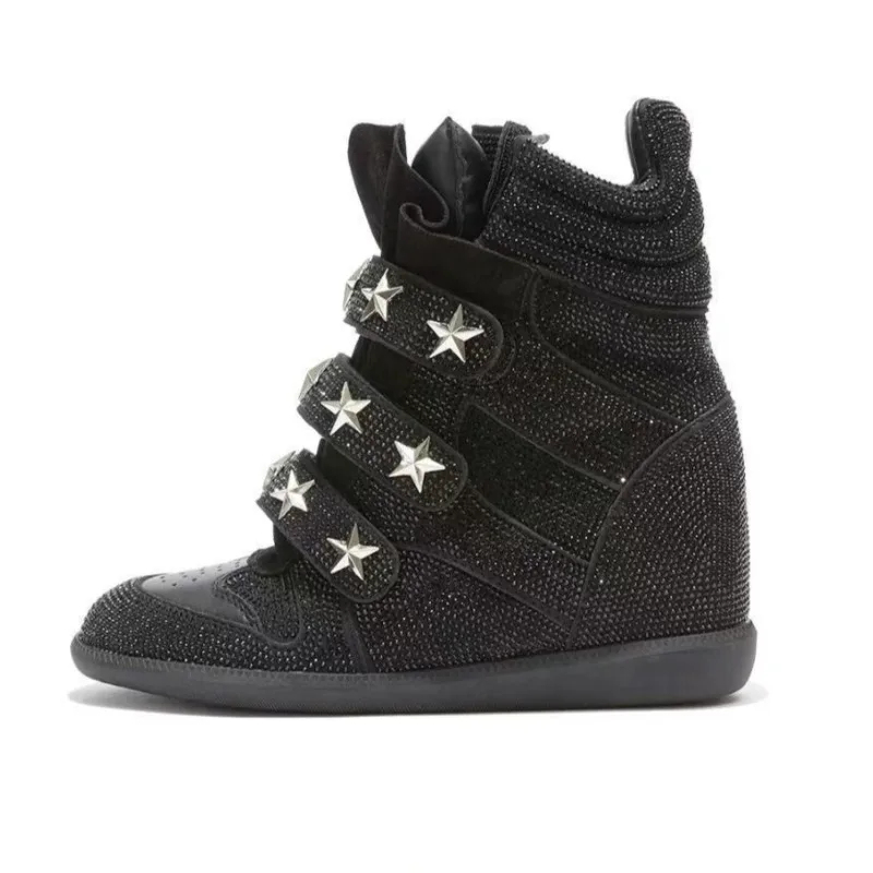 Women’s Rhinestone Ankle Boots - Street Fashion Walk review and price