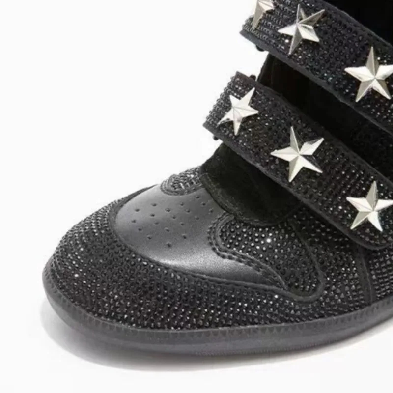Women’s Rhinestone Ankle Boots - Street Fashion Walk review and price