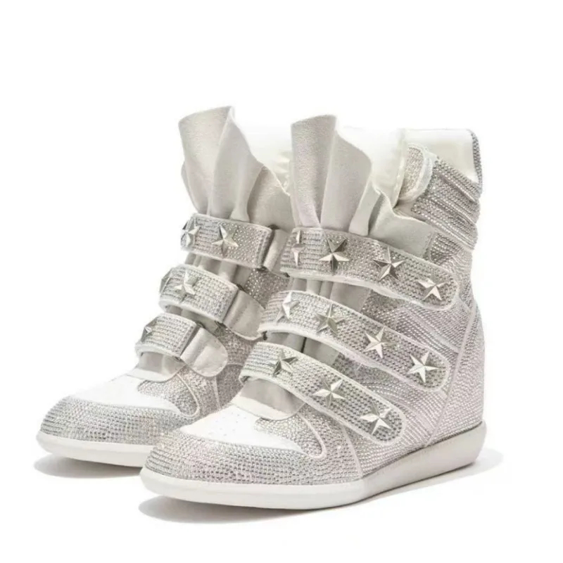Women’s Rhinestone Ankle Boots - Street Fashion Walk review and price