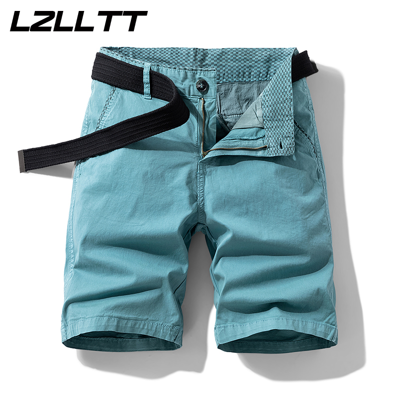 New Summer Men Cotton Cargo Sh - Street Fashion Art review and price