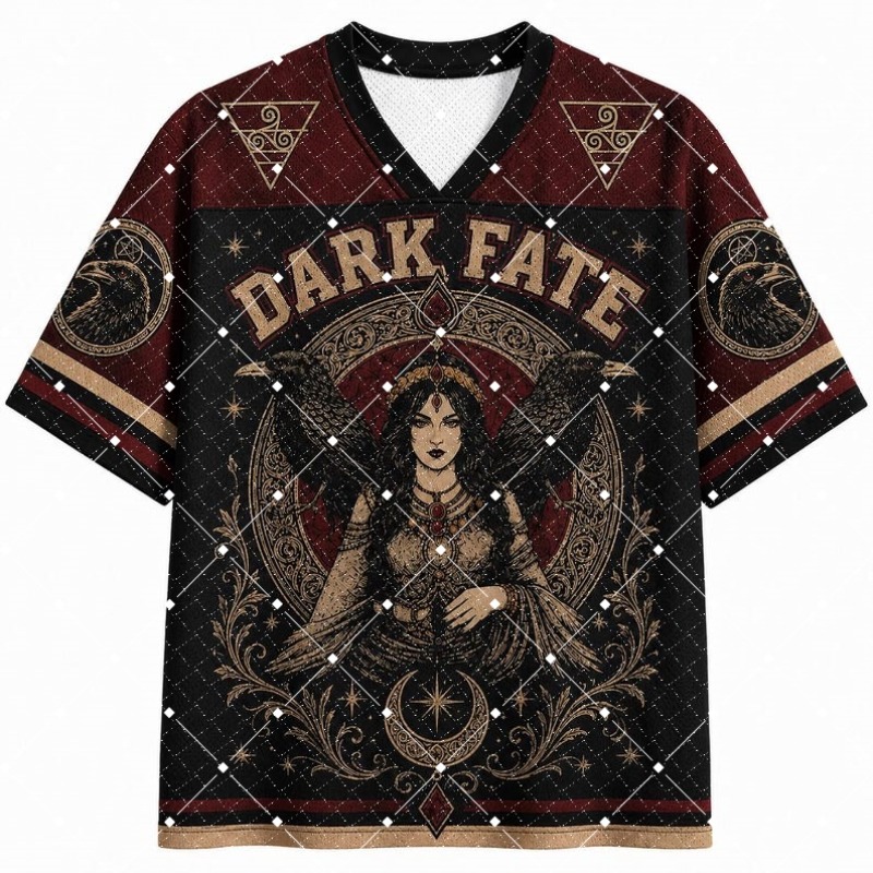 Dark Fate Witch Raven Print V‑ - Street Fashion Art review and price