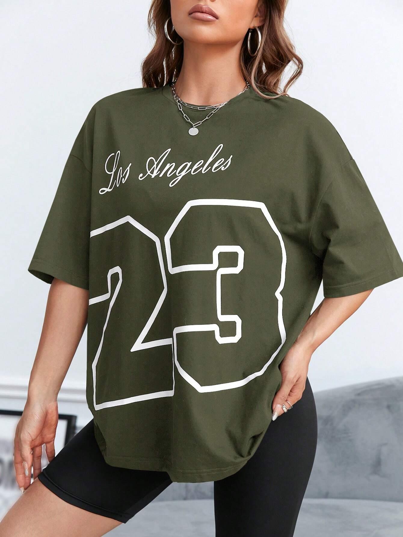 Los Angeles 23 Letterprinted W - Street Fashion Los Angeles review and price