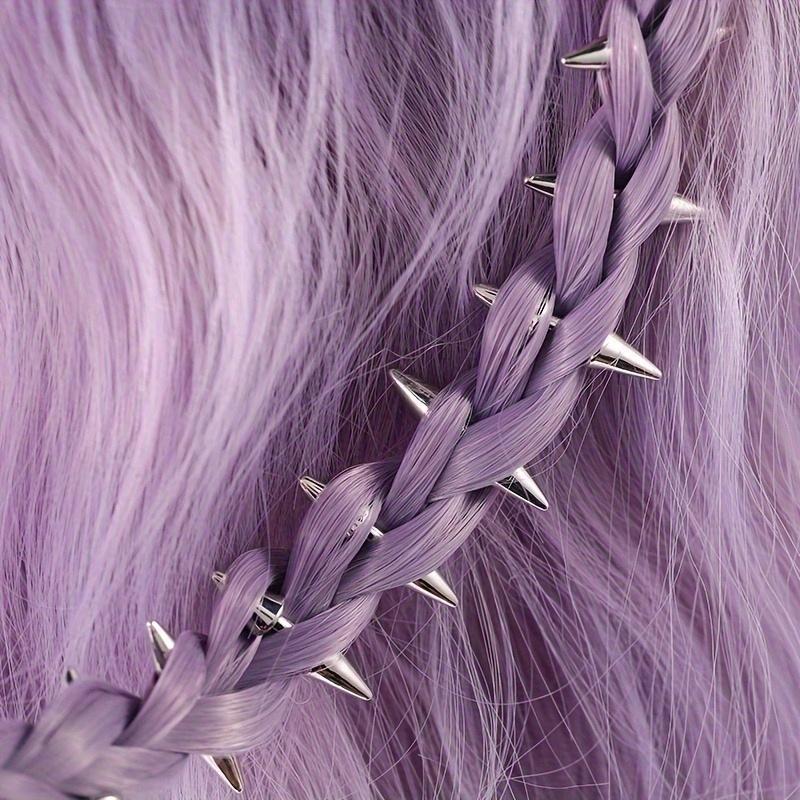 5pcs Set Spiked Hair Clips Pun - Street Fashion Rings review and price