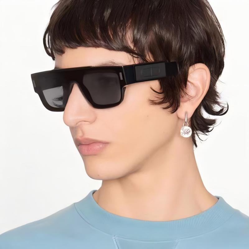 Trendy Green Square Frame Sung - Street Fashion Shoot review and price
