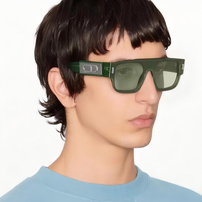 Trendy Green Square Frame Sung - Street Fashion Shoot review and price