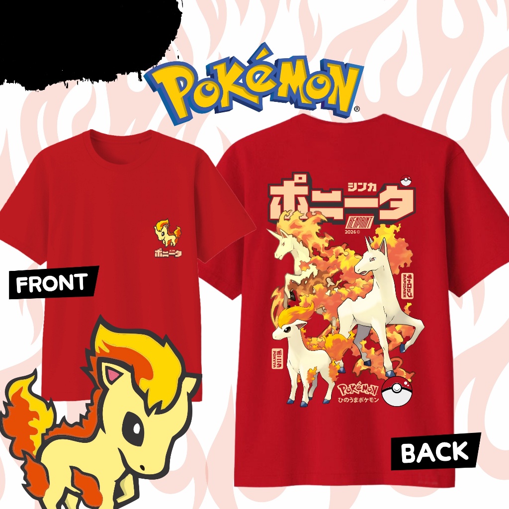 Anime Pokémon Ponyta Evolution - Street Fashion Evolution review and price