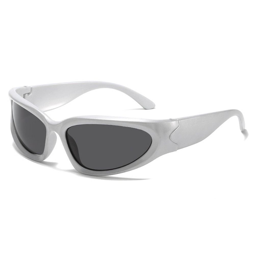 Trendy Y2K Cycling Sunglasses  - Street Fashion Shoot review and price