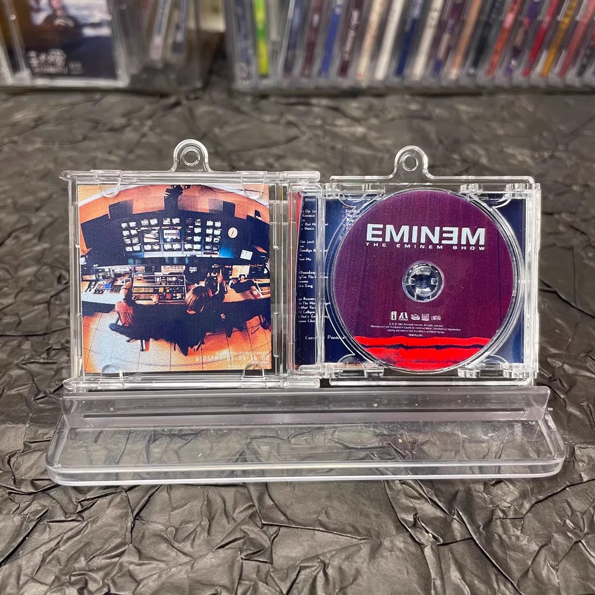 Hip hop Slim Shady MINI Music  - Street Fashion Rings review and price