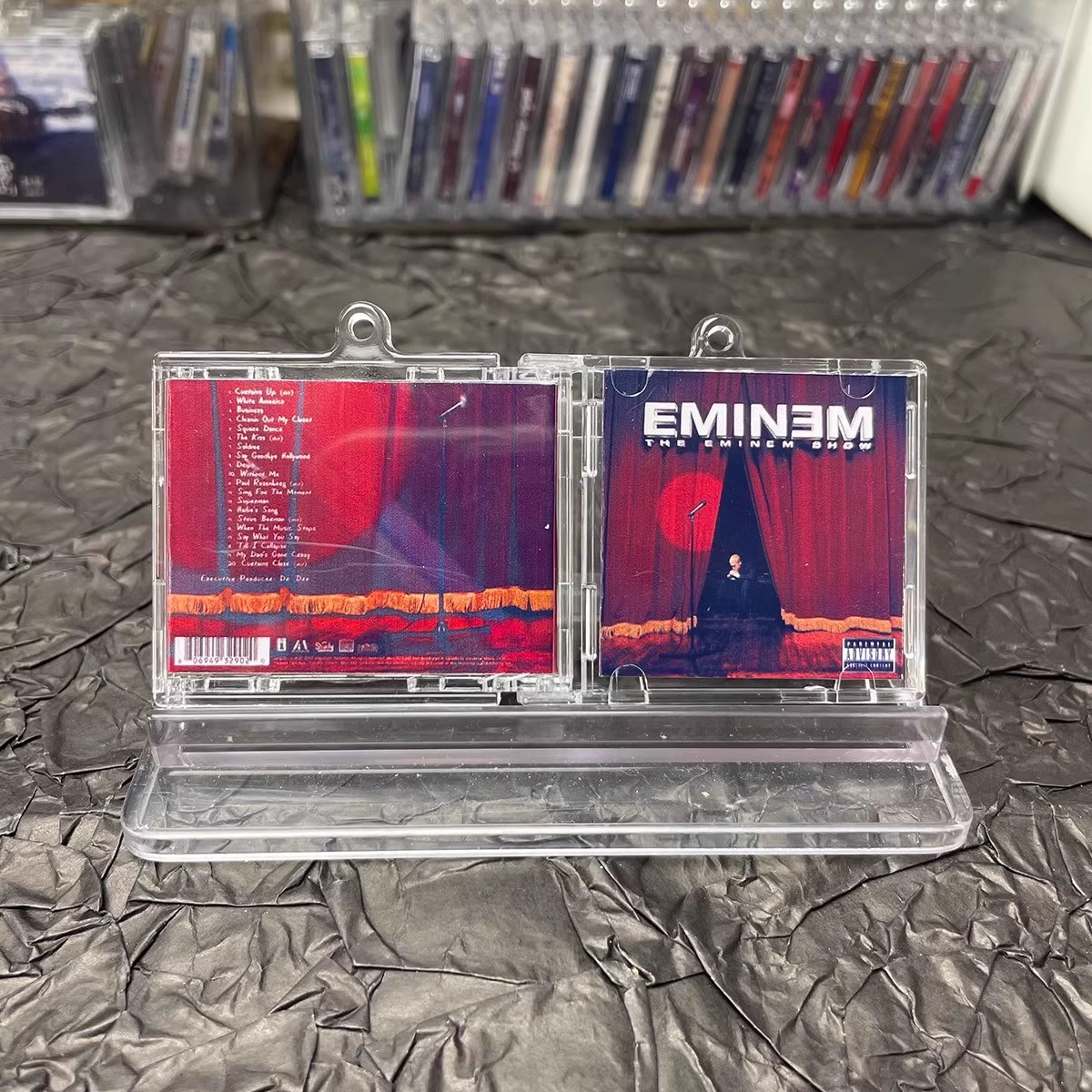 Hip hop Slim Shady MINI Music  - Street Fashion Rings review and price