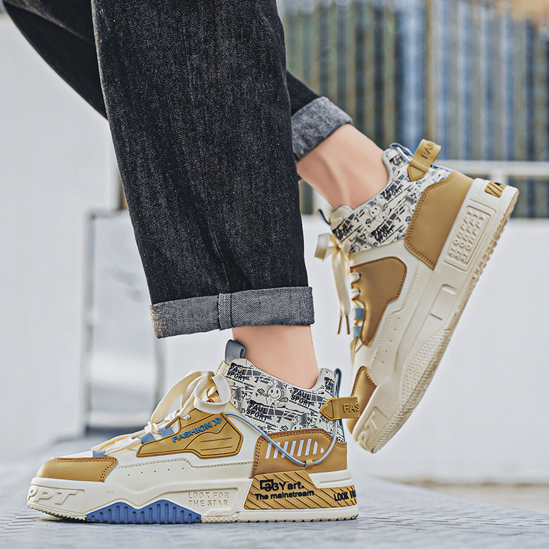 Men's High Top Board Shoes Fas - Street Fashion Walk review and price