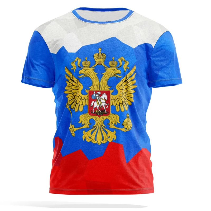 Russian National Emblem Print  - Street Fashion Russia review and price