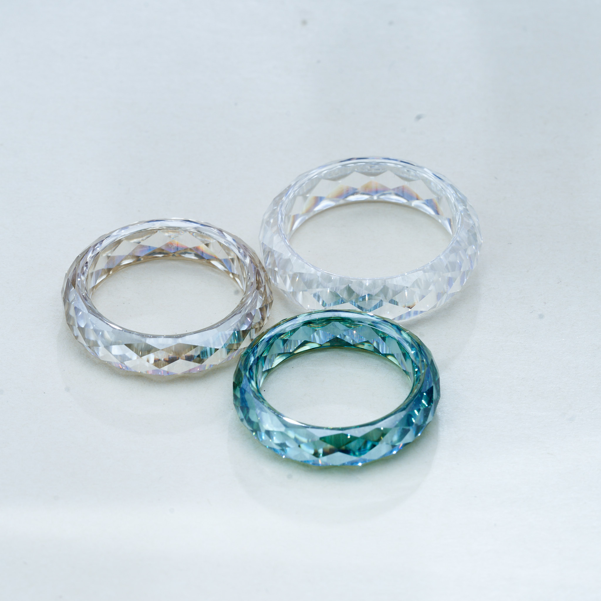 D‑Color VVS1 Multi‑Color Moiss - Street Fashion Rings review and price