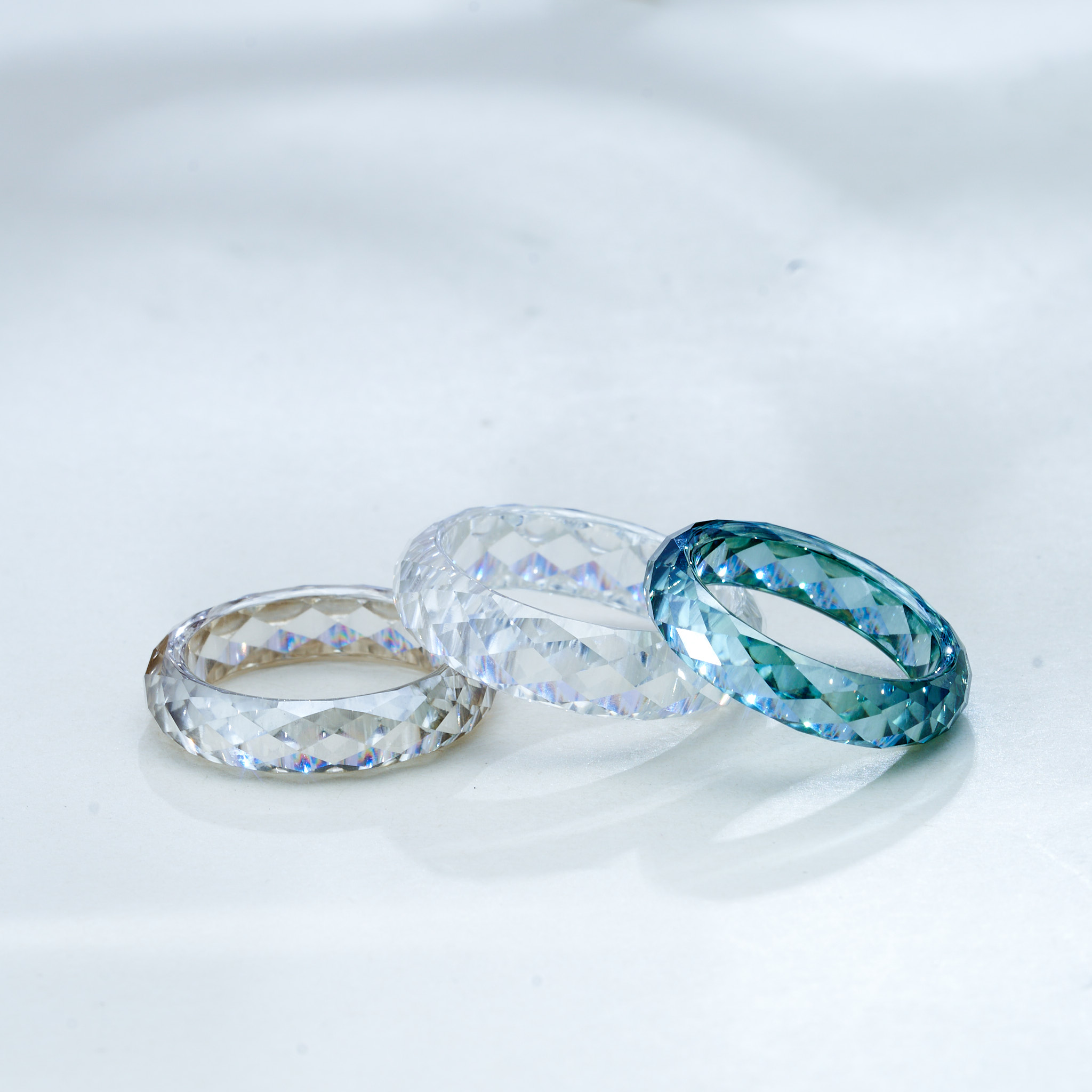 D‑Color VVS1 Multi‑Color Moiss - Street Fashion Rings review and price
