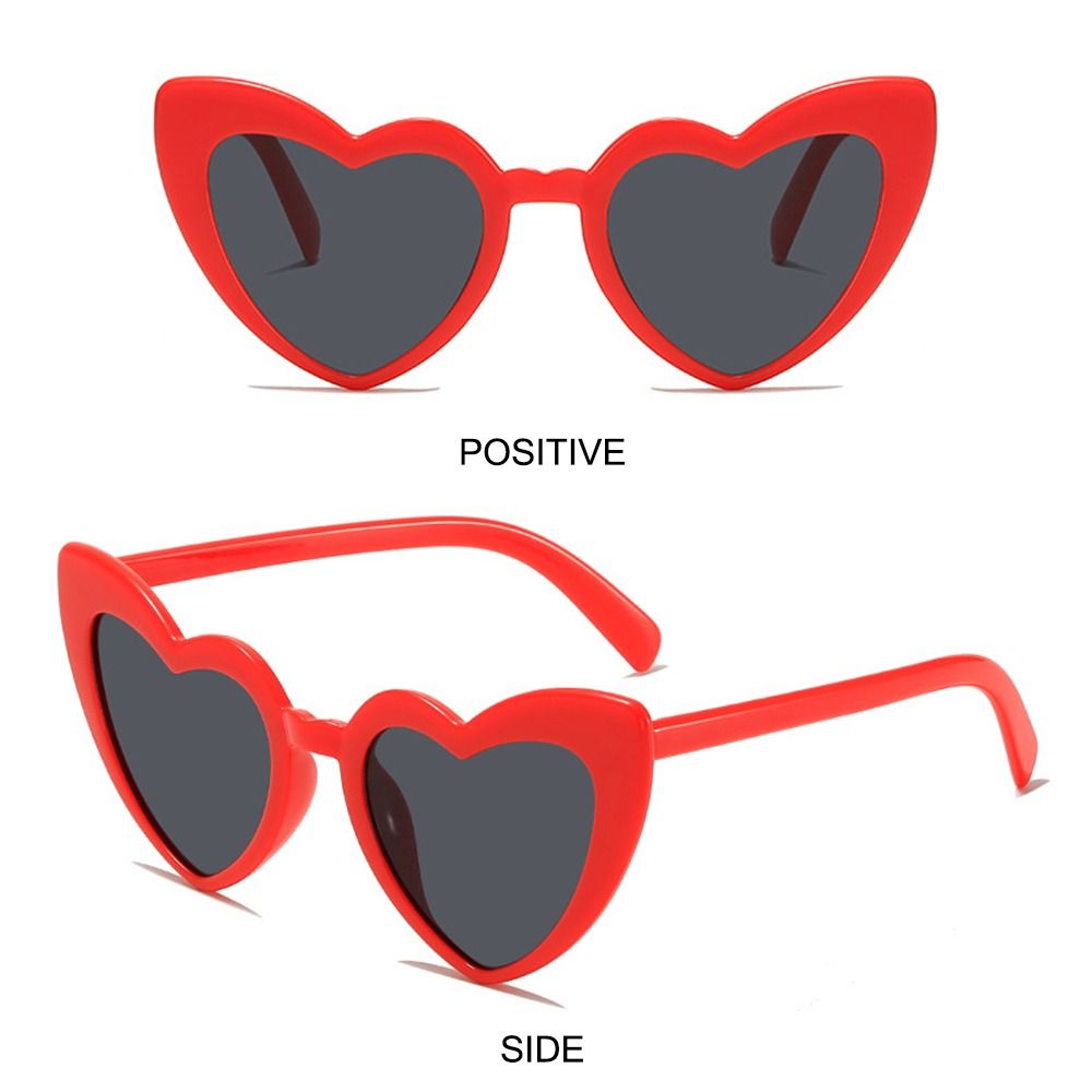 Heart-Shaped Sunglasses Vintag - Street Fashion Shoot review and price