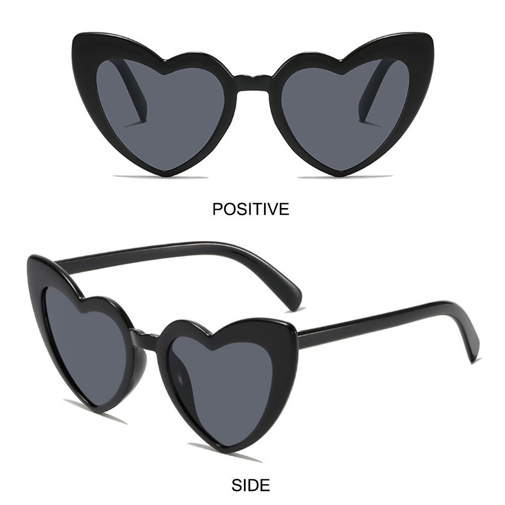 Heart-Shaped Sunglasses Vintag - Street Fashion Shoot review and price