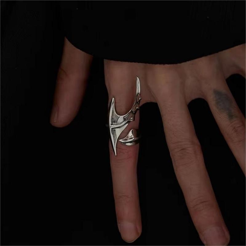 Cyberpunk Alien Irregular Ring - Street Fashion Rings review and price